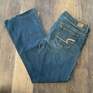 American Eagle Outfitters artist flare jeans